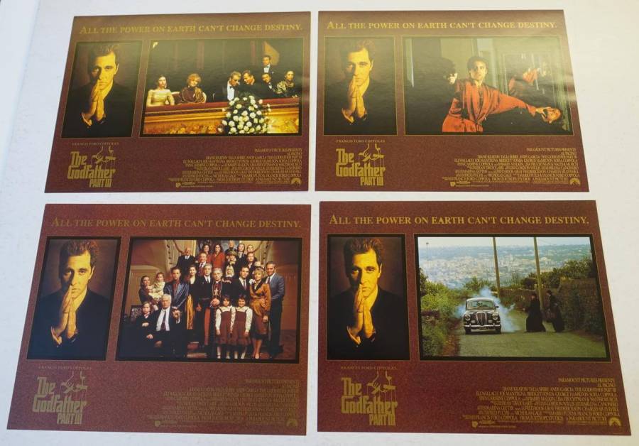 Der Pate III originales US Lobby Card Set